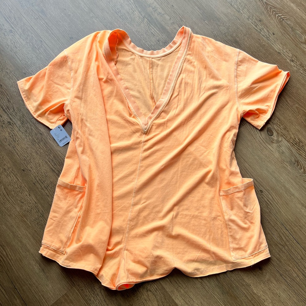 FP Movement by Free People Orange Jumpsuit